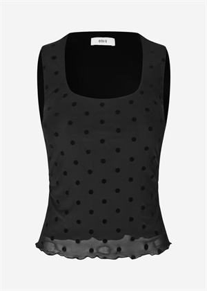 Enfreya sl top 7350 Black Polka Dot Envii